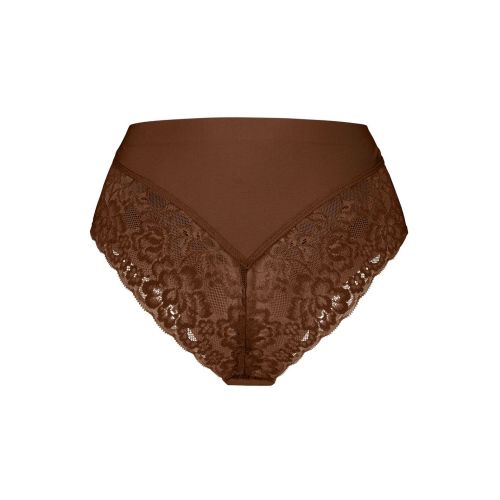 Ten Cate Secrets Lace Brazilian High Waist Coconut