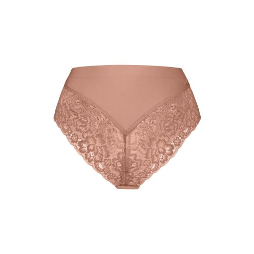 Ten Cate Secrets Lace Brazilian High Waist Pink Nut
