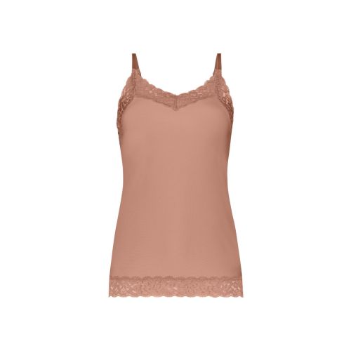 Ten Cate Secrets Spaghetti Top Lace Pink Nut