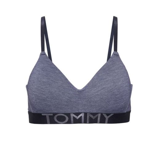 Tommy Hilfiger dames padded super soft bralette blauw