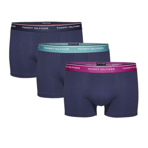 Tommy Hilfiger heren 3pack Trunks Navy Blazer